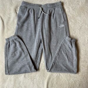 The North Face Light Gray Fleece Sweatpants